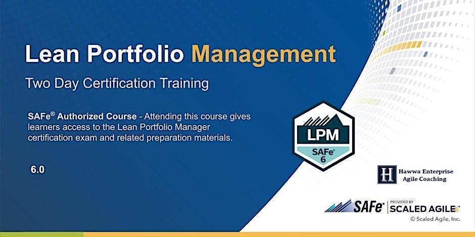 Lean Portfolio Management Certification Training